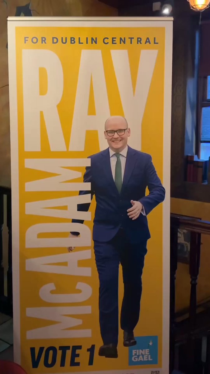 Dublin Central needs a Government TD to represent them over the next three years. On the 22nd of May, Vote Ray McAdam No.1.
