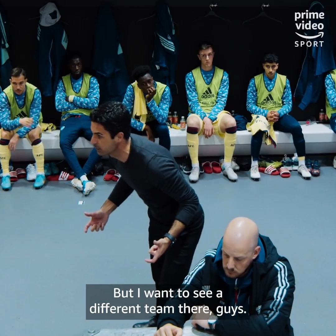 🗣️ Mikel Arteta in a team talk in 2022: “I don’t see a team that wants to play in the Champions League. You want to play in the Champions League? Play to play in the f*cking Champions League!” ❌🤬 Arsenal have now in a Champions League final. 🤯🏆