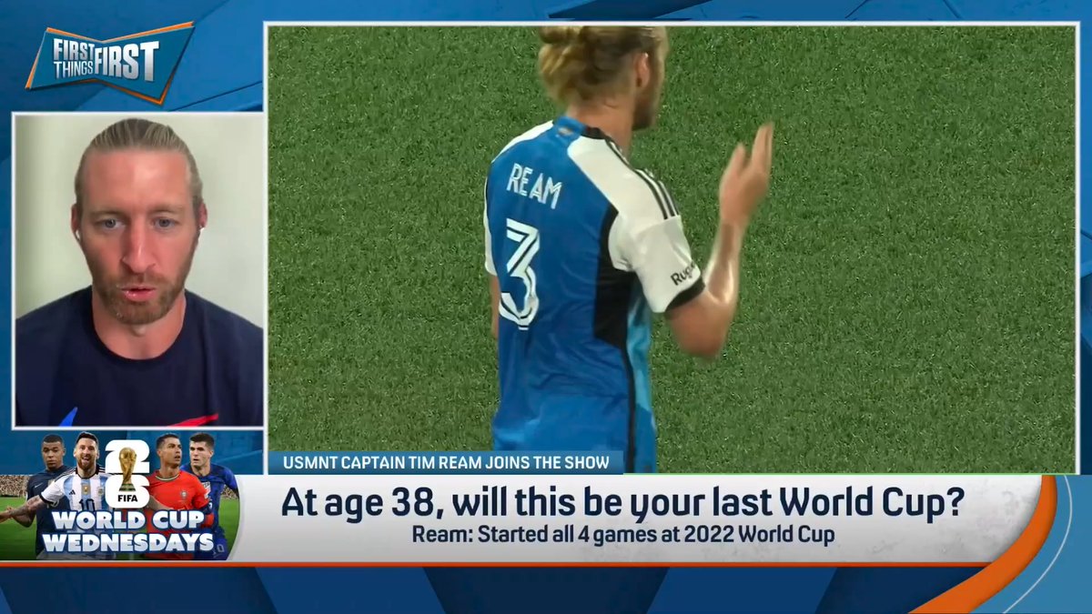 USMNT Captain Tim Ream breaks down how to prepare for the FIFA World Cup at age 38 | FOX Soccer “Make sure you’re getting into the gym in the morning &amp; not necessarily lifting, but doing activation exercises…As you get older, you have to do it more &amp; more &amp; add more &amp; more.”