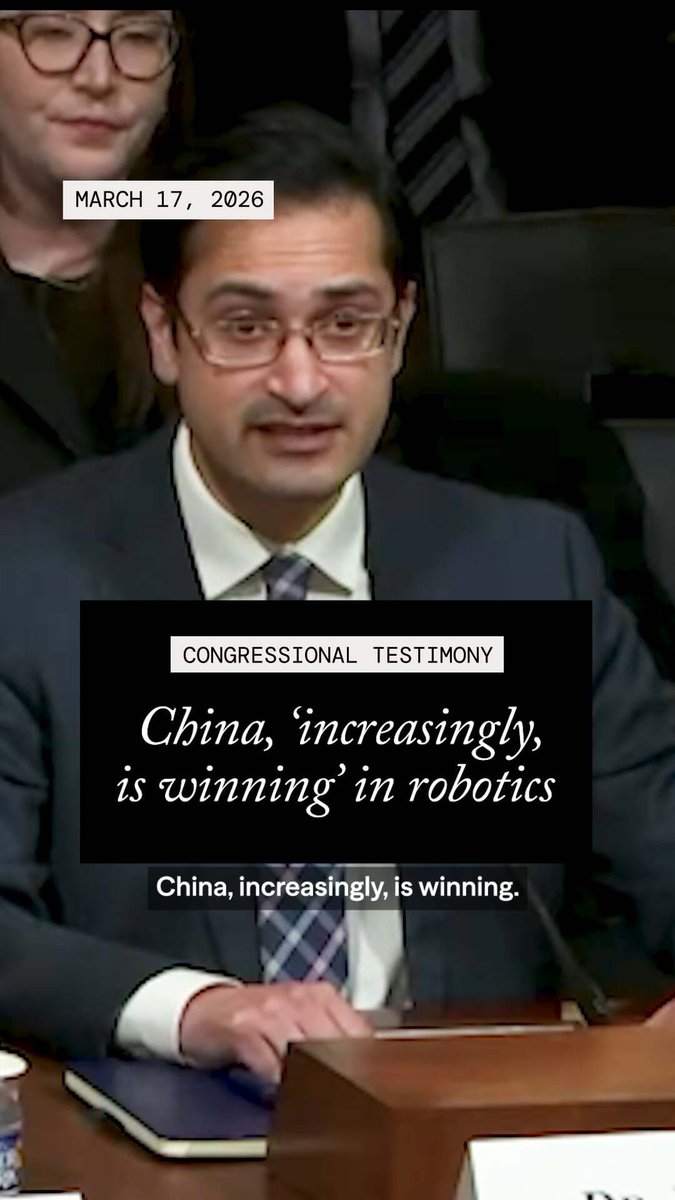 “In 2024, Chinese factories installed roughly 300,000 new industrial robots. American factories installed 30,000. Today, there are now more than 2 million industrial robots working in Chinese factories. In the U.S., the number is one-fifth that,” says Rush Doshi, director of CFR’s China Strategy Initiative and assistant professor at Georgetown University’s Walsh School of Foreign Service. “China is investing in the future, it’s pulling ahead in research publications and patent filings, and pouring hundreds of billions of dollars into the robotics sector.”