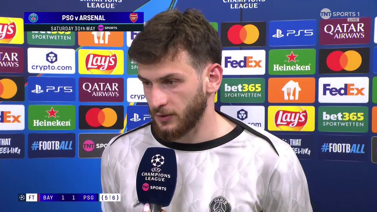 “We will give everything for this club!” Khvicha Kvaratskhelia after helping Paris Saint-Germain reach another Champions League final 🔥 TNT Sports &amp; HBO Max | Jules Breach