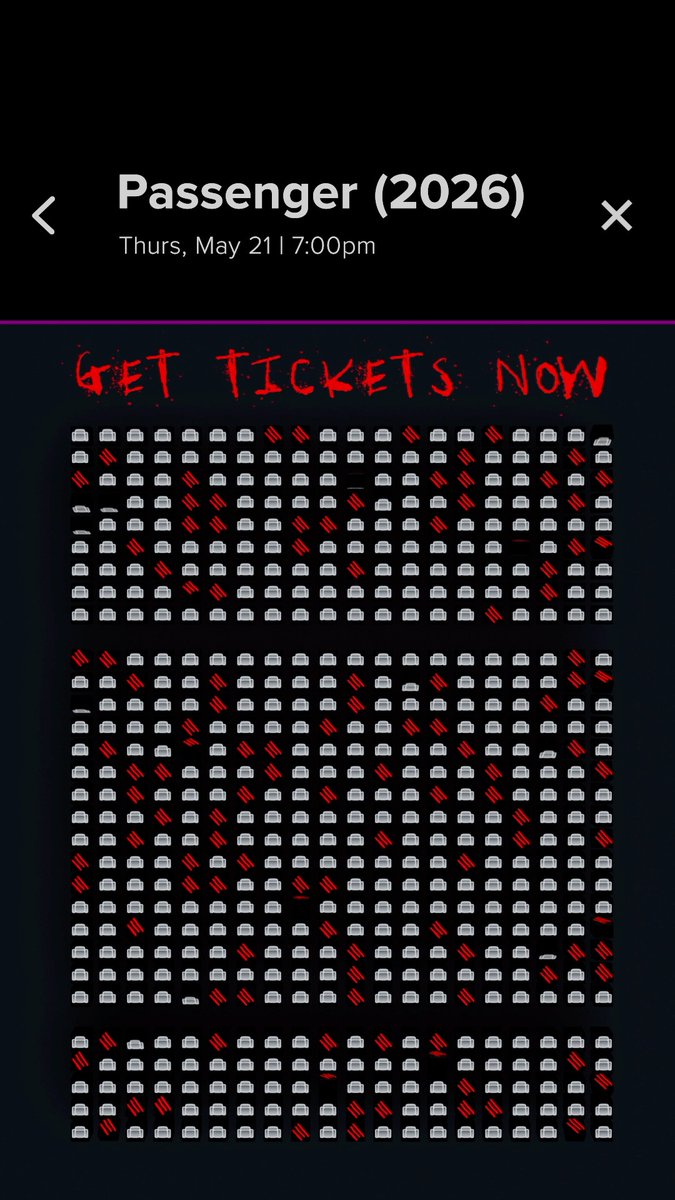 You should have kept driving. Tickets to #PassengerMovie are on sale now at AMC Theatres - see it starting 5/22!