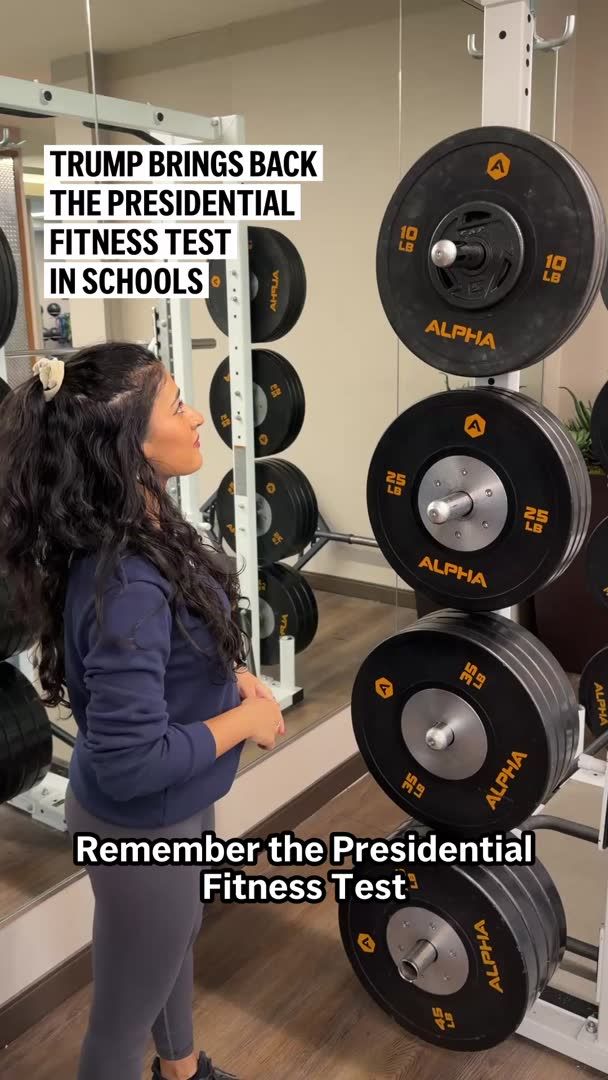 President Donald Trump is reviving the presidential fitness test in schools, a program dating back to the 1950s that was phased out under former President Barack Obama.