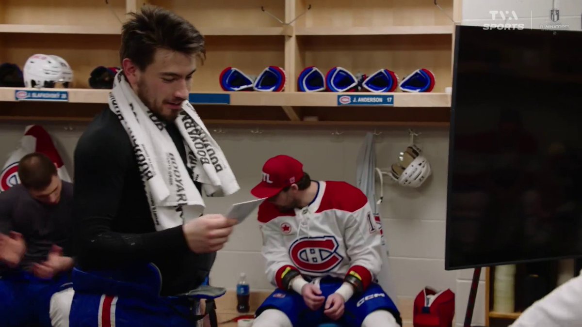 Mic’d up Habs captain Nick Suzuki during game 7