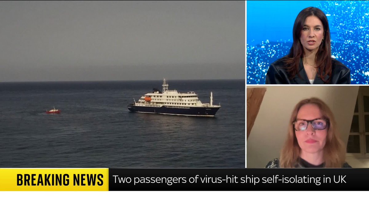 'This isn't a new virus. We have known about it for about 30 years.' Nyka Alexander, emergencies communications manager for WHO, spoke to Sky's Yalda Hakim about hantavirus, as two people are isolating in the UK after returning from the MV Hondius
