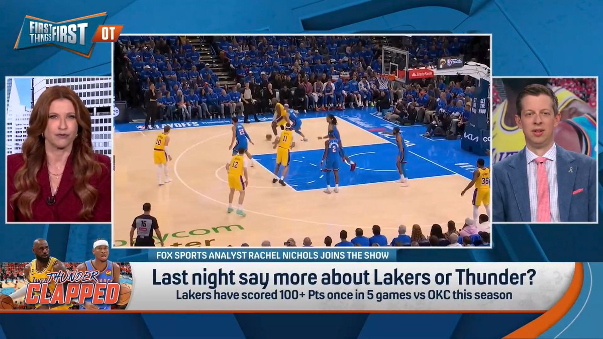 “JJ was putting them, not just in terms of being a historic team, which I think they are… he’s putting them in the all-time historic group because he wants to set the expectation.” Rachel Nichols thinks Redick and LeBron knew what was going to happen vs. Thunder: