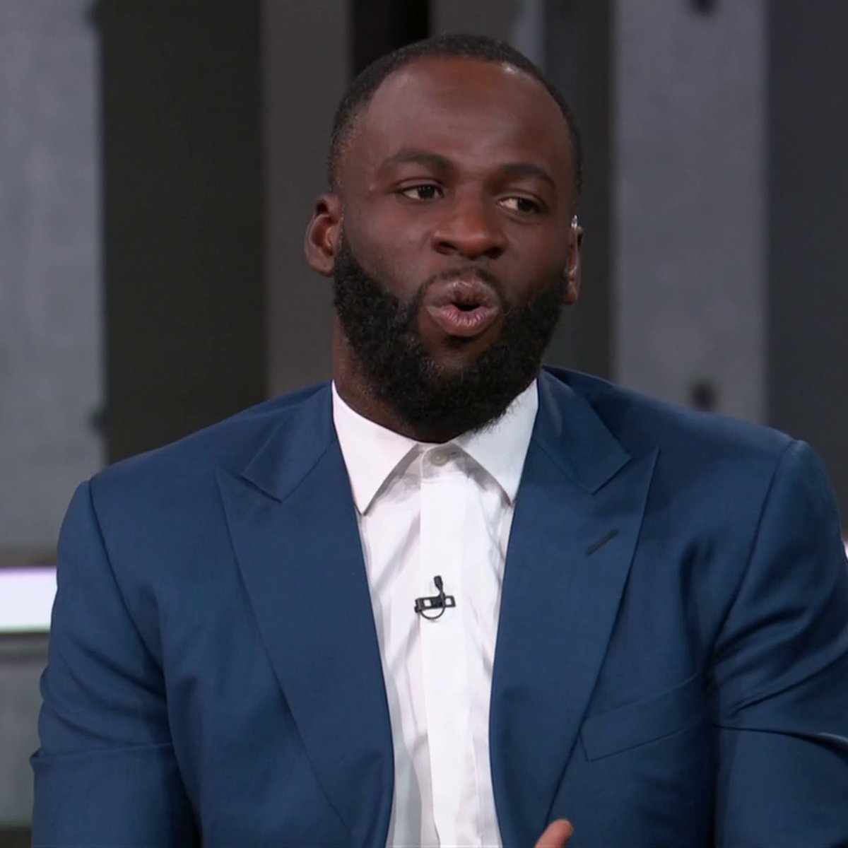 "The goal is just to not look like you in a Houston Rockets uniform." ๐ญ Draymond to Chuck when talking about his future ๐