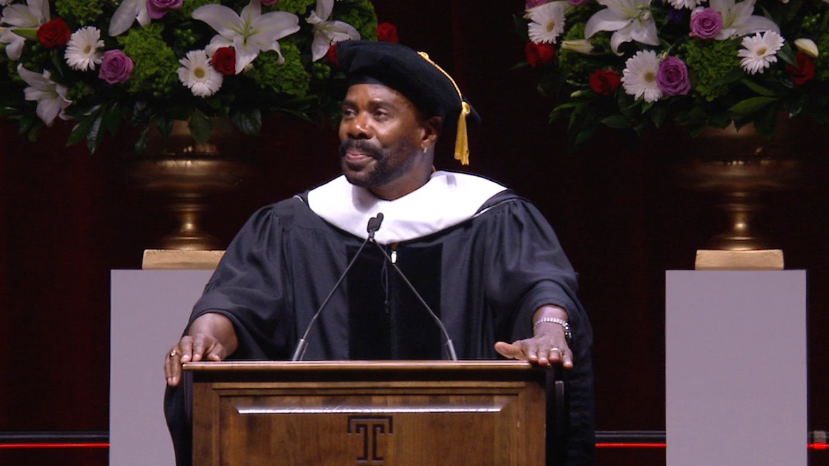 Thank you Colman Domingo for addressing the Class of 2026 at this year's Commencement ceremony. Your words will echo far beyond today and continue to inspire generations of Owls. 🦉❤️