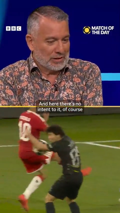 Bayern Munich's claim for a penalty was not given because there is an exemption in the handball law when the ball is kicked at a player by a team-mate.