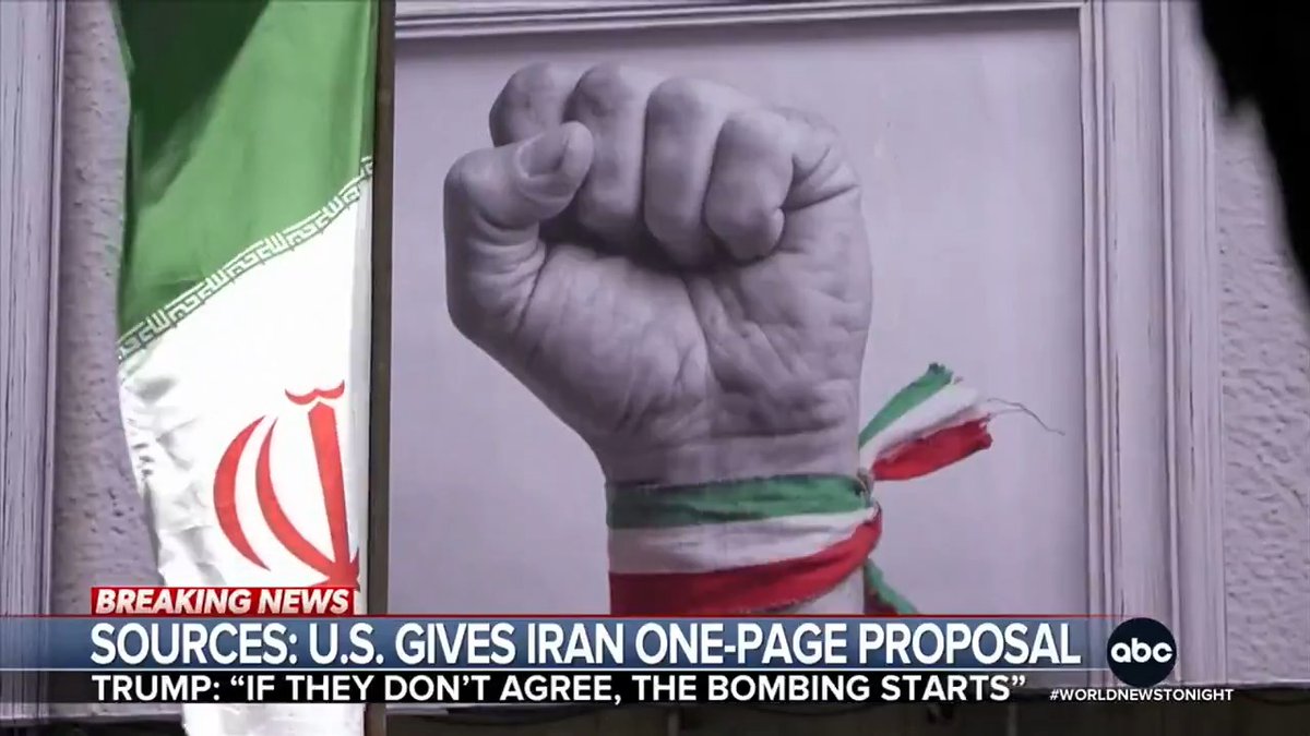 The Trump administration sent Iran a one-page memorandum of understanding laying the groundwork for 30 days of negotiations on major issues, including the future of Iran’s nuclear program, sources tell ABC News News. Rachel Scott has details on the proposal.