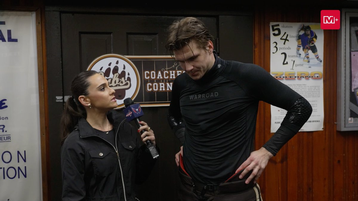 "We have to focus on the next one and the next one is big." 🚨 Katie Florio and Ilya Protas talk Game 3 takeaways and how his 5-game point streak has helped build his confidence throughout the series. Hershey Bears | Washington Capitals