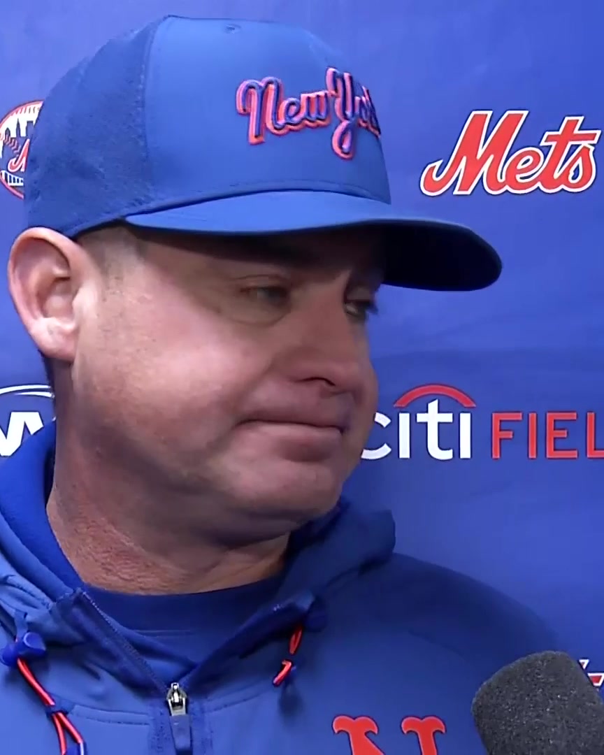 Carlos Mendoza says A.J. Minter is dealing with left hip discomfort and he's been pulled off his rehab Mendoza says the Mets are "not concerned" but this will restart Minter's rehab clock