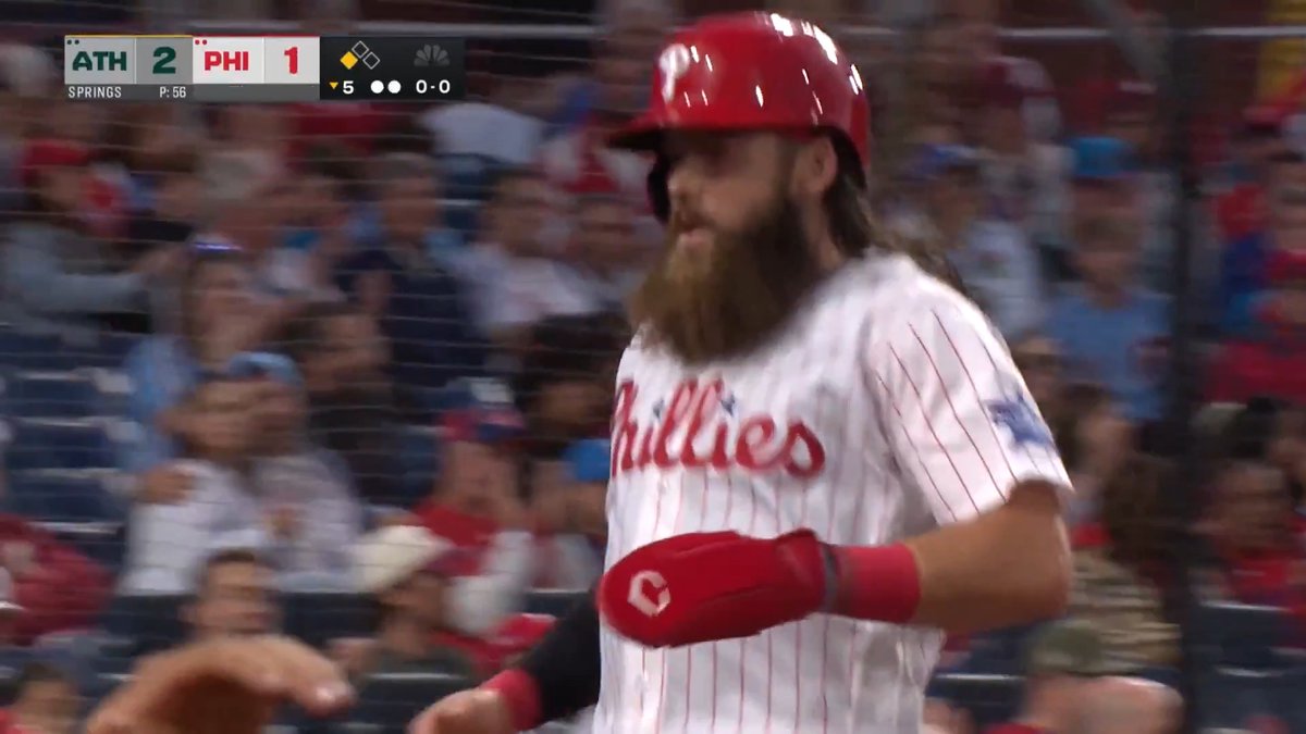 Marshy triple ➡️ Reyes RBI puts us on the board