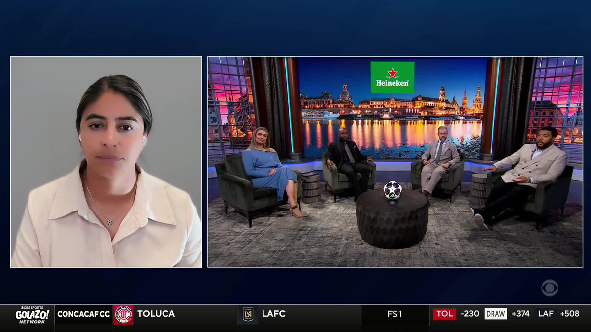 "The foul occurred prior toโฆ That is the reason the referee didn't give that decision." Christina Unkel explains the referee's decision not to send off Nuno Mendes. โ๐ฅ