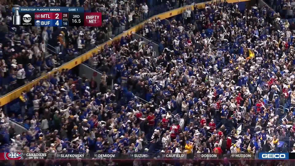 GAME 1 BELONGS TO BUFFALO 🦬