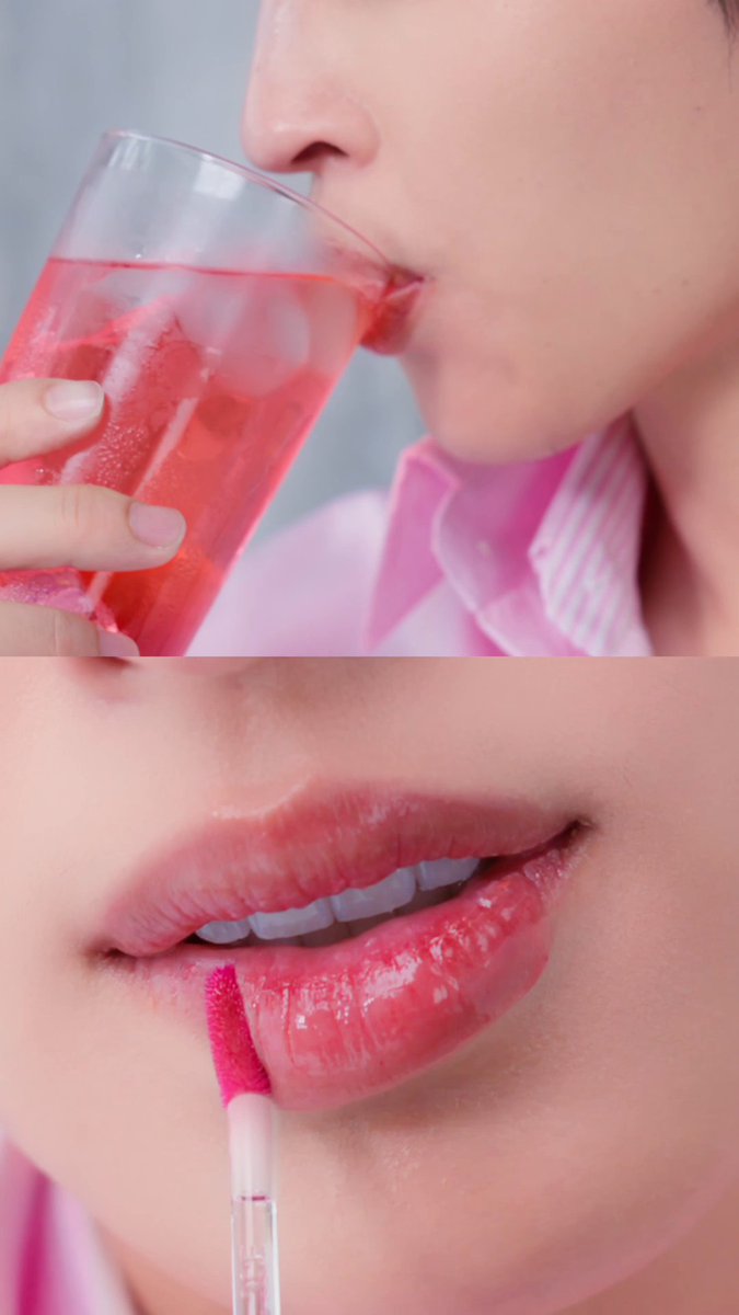 ปากจะฉ่ำน้ำอะไรขนาดนี้!? 💧 สมมง FRIEND OF 3CE THAILAND สุดๆ 💋 ปากใสฉ่ำวาวแบบปอนด์ ppnaravit ได้ง่ายๆ ด้วย #MISTYLIPBARE ลิปจิบน้ำ จาก 3CE 💗🫧 อยากปากฉ่ำใส ติดทน สีชมพูดูสุขภาพดีแบบปอนด์ ต้องลองเฉด #PINKSCHEME มีให้เลือกรวม 11 เฉดสีเลยนะ! POND FRIEND OF 3CE #PONDx3CE