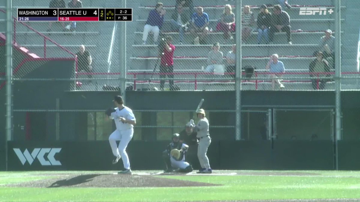 UW centerfielder Jackson Hotchkiss might be the best hitter in the country nobody is talking about. That's 17 homers playing up the middle of the field. Hitting .362 on the year. Going to be a big name in the 2027 Draft.