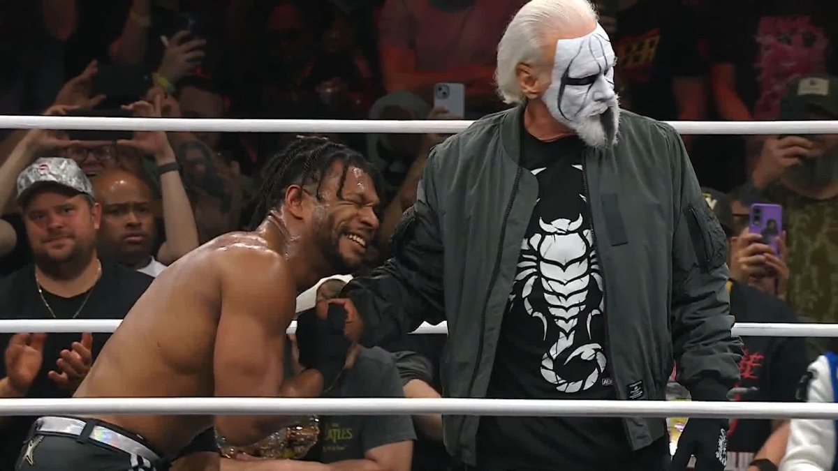 KEVIN KNIGHT GETS A CO-SIGN FROM THE STINGER!!!!!! #AEW #AEWDynamite