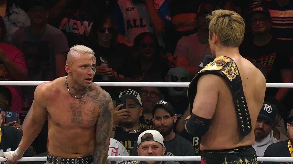 AEW International Champion @RainmakerXOkada wanted his match vs AEW World Champion for DARBY ALLIN's title NEXT WEEK on #AEWDynamite, AND HE'S GOING TO GET IT! Watch #AEWCollision LIVE on TBS + HBO Max