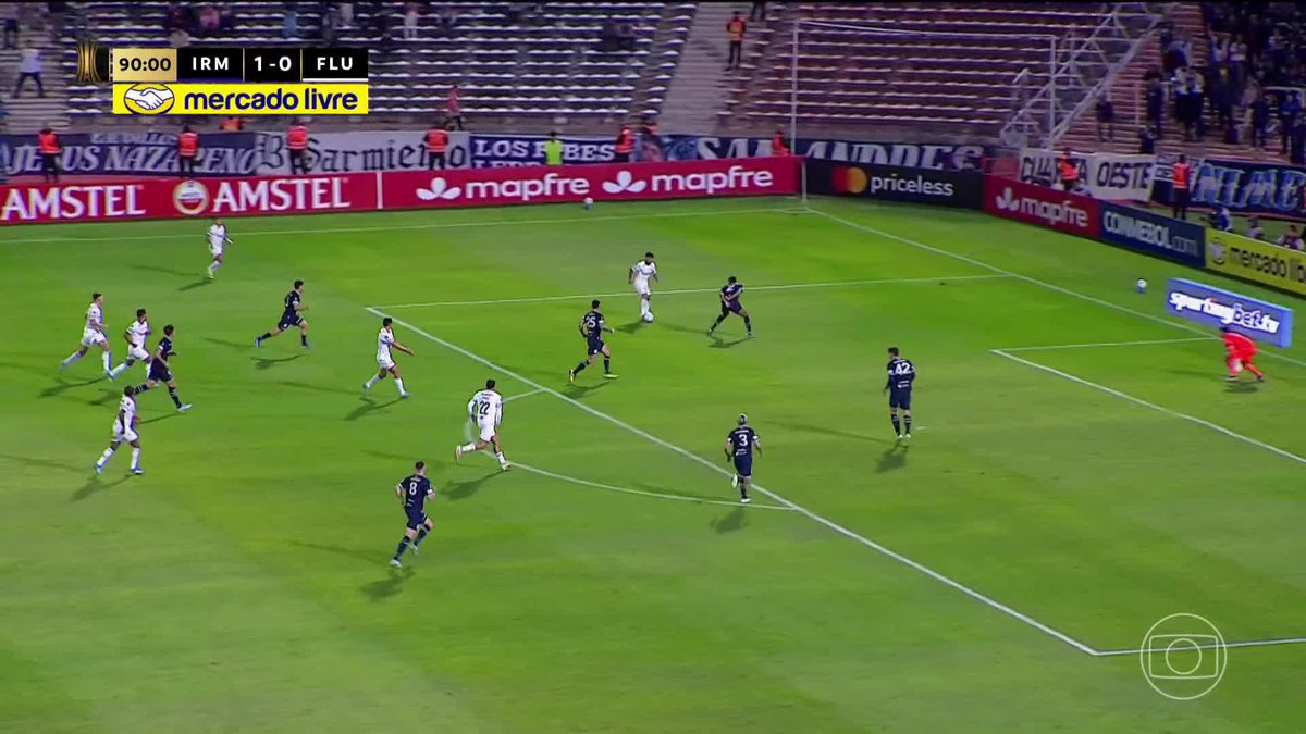 O gol de John Kennedy. Rivadavia 1x1 Fluminense. 🎥 TV Globo 📺 | ge