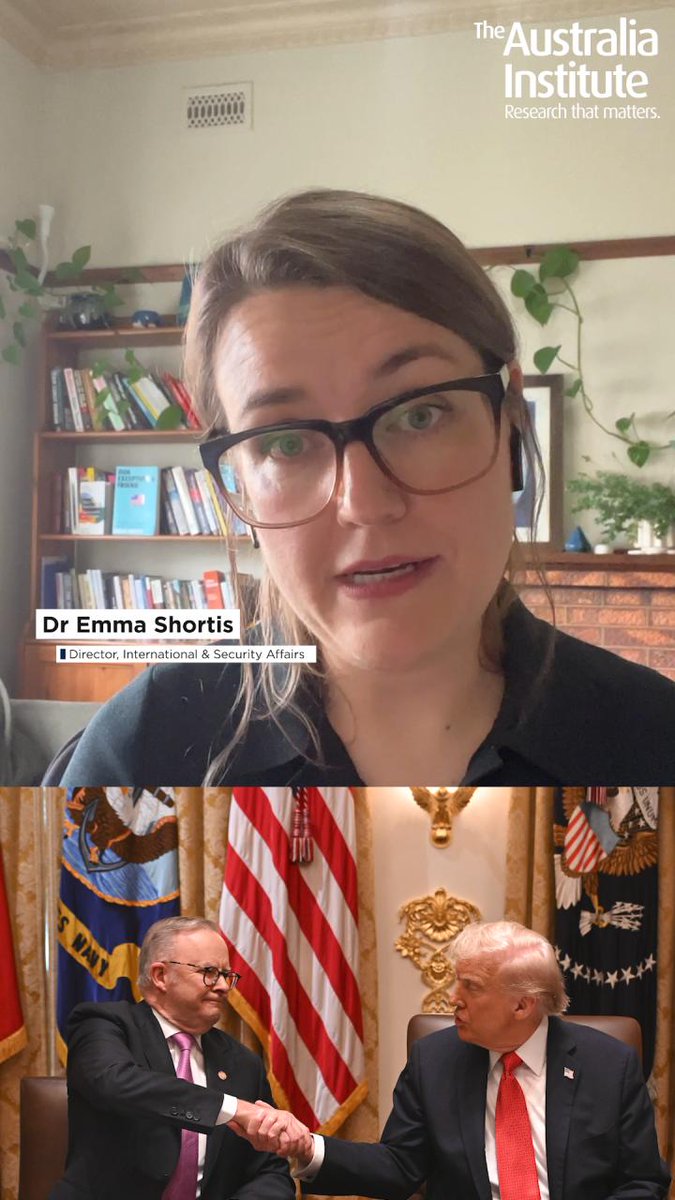 New Australia Institute polling shows 59% of Australian voters believe Trump is a greater threat to global security than Putin or Xi. A year ago, it was just 31%. "Most Australians are ready to break up with Donald Trump's version of America." Emma Shortis #auspol