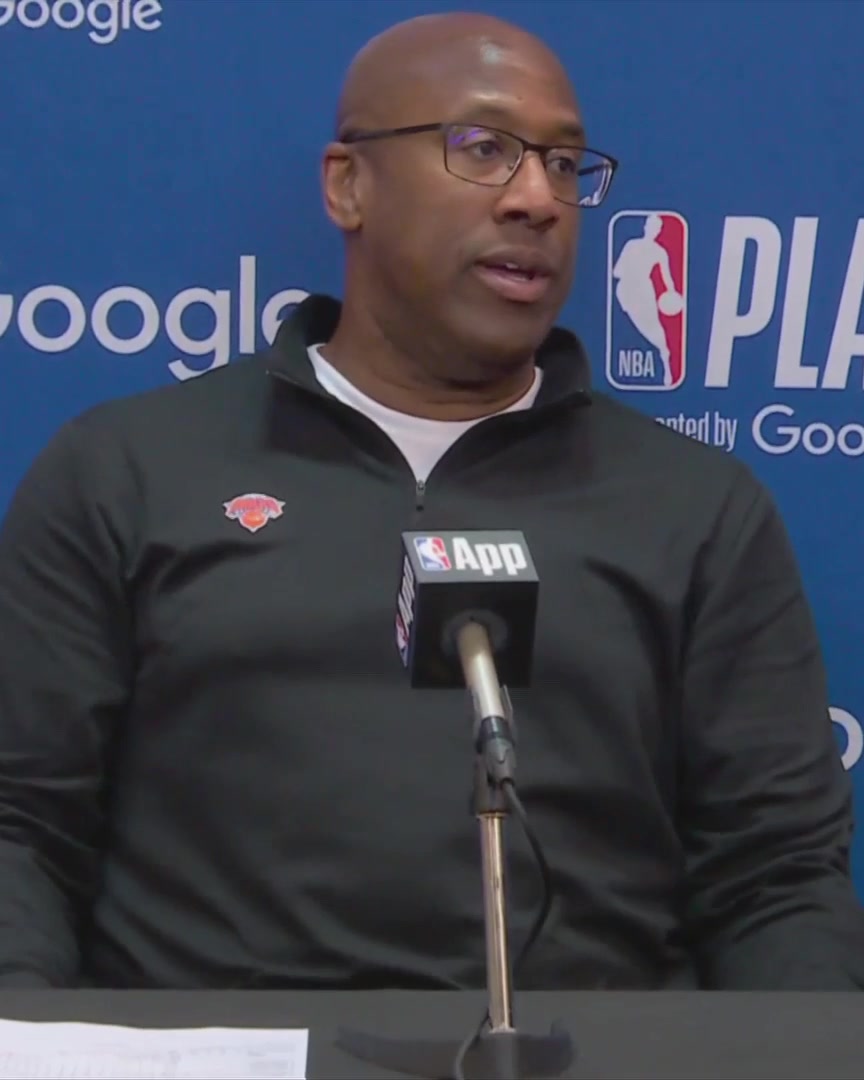 "I haven't talked to anybody. He looked like he was hopping. I have not talked to medical yet." Mike Brown was asked about OG Anunoby's status after he left the game in the 4th quarter: