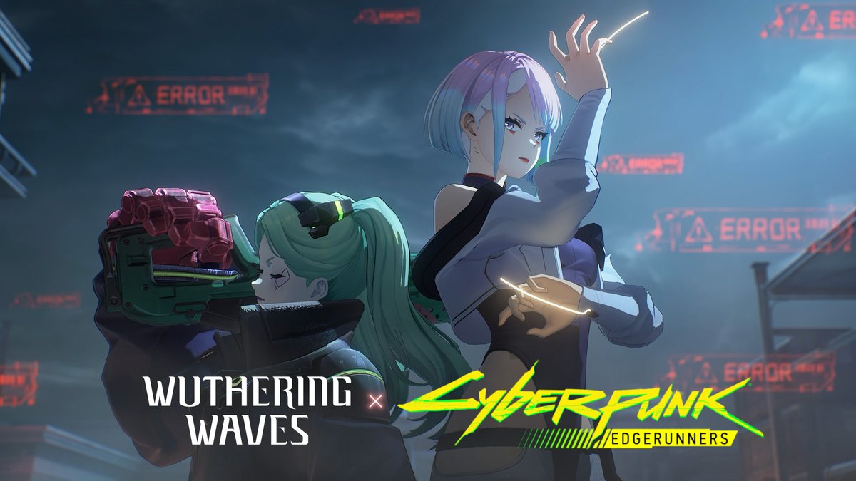 Wuthering Waves × Cyberpunk: Edgerunners Collaboration Preview | Good morning, Solaris! Come, wander with me through the ever-unceasing dream. The collaboration between Wuthering Waves and Cyberpunk: Edgerunners (Cyberpunk: Edgerunners) is arriving soon! *Stay tuned for more updates from our official channels. #WutheringWaves #Edgerunners