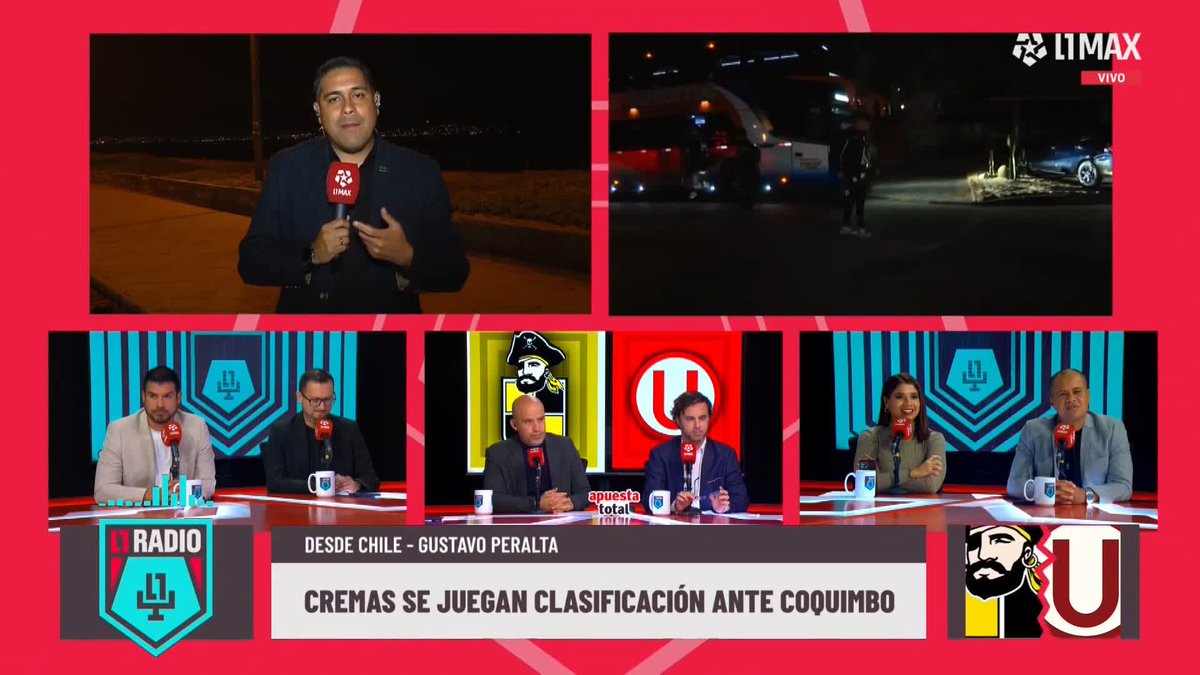 🎙️Gustavo Peralta Coello desde Chile: "En la interna, los jugadores han hablado de que este es un partido que no se puede perder. Están tratando este partido como el más importante del año" #L1Radio 📺 Conoce cómo ver L1MAX en vivo 👉
