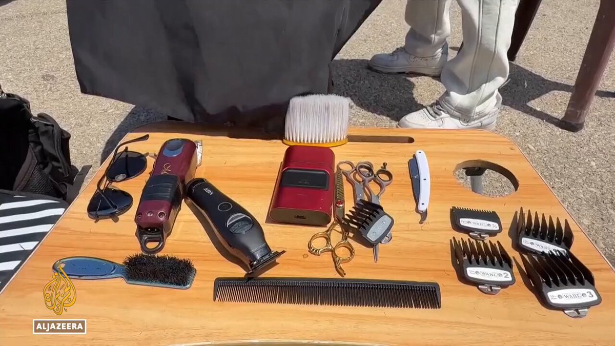 At a makeshift camp on Beirut’s waterfront, barber Daniel Dieter offers free haircuts to families forcibly displaced by Israeli strikes in southern Lebanon and Beirut’s southern suburbs, despite the ceasefire announcement. Al Jazeera’s Dalya Al Masri reports.