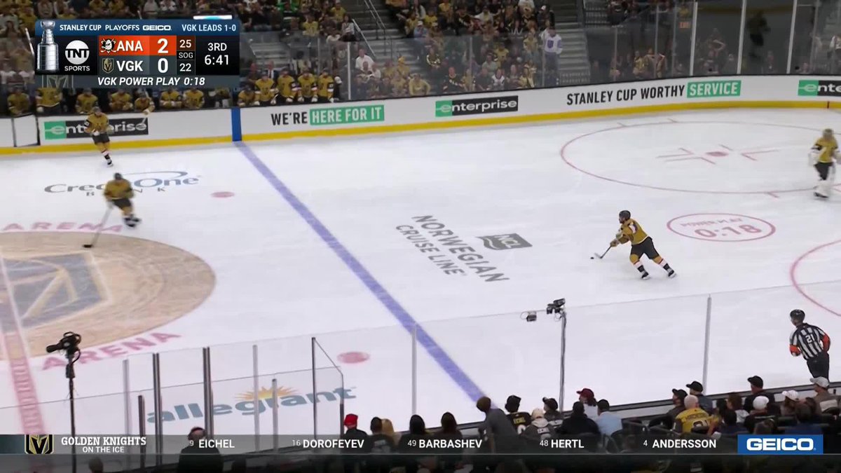 THE DUCKS WITH MULTIPLE BLOCKED SHOTS TO STOP VEGAS ON THE PP 😱❌