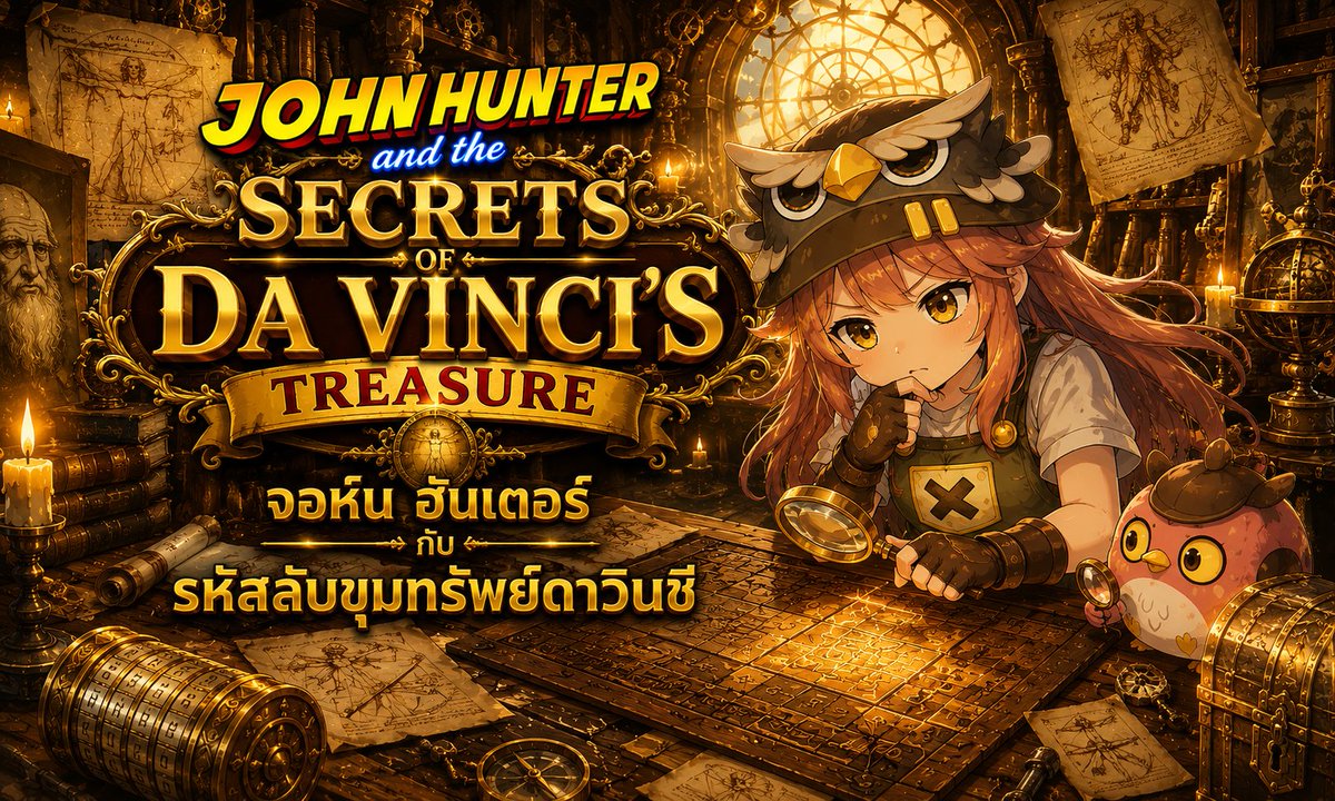 พรี่จอห์น EP.7 | John Hunter and the secrets of Da Vinci's Treasure
