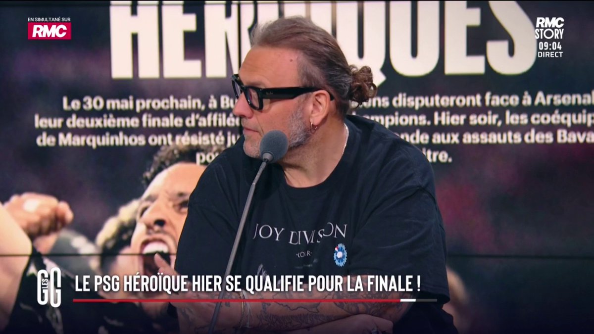 ⚽ Le PSG héroïque se qualifie pour la finale de la Ligue des champions. 🗣️ Olivier Truchot : "Cette victoire fait plaisir pas seulement aux supporters du PSG. Il y a quelque chose qui se passe autour de cette équipe. Il y a un collectif en état de grâce" #GGRMC