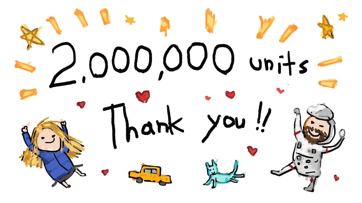 🎉 PRAGMATA has sold over 2 million copies worldwide! 🎉 Thank you to everyone for your support! Here's a special drawing from Diana to celebrate!✨ #PRAGMATA