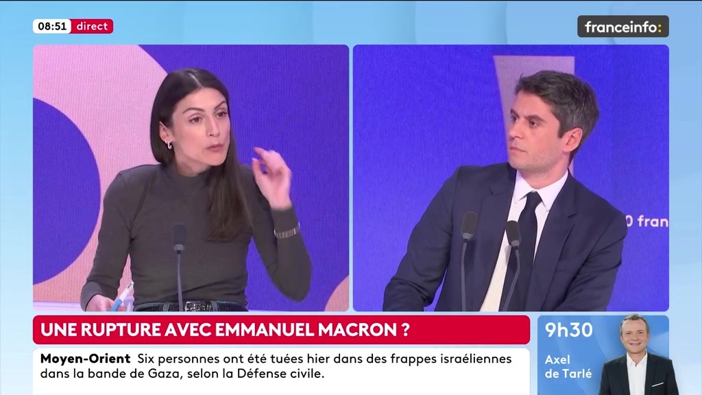 🔴 "En homme libre" : un livre pour acter la rupture avec le macronisme ? ➡️ "Je crois qu'on doit mieux partager le pouvoir, notamment avec les Français, je suis favorable à ce qu'il y ait davantage de référendums", dit Gabriel Attal, ancien Premier ministre