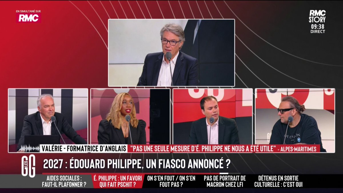 🇫🇷 2027 : Edouard Philippe, un fiasco annoncé ? 🗣️ Valérie, électrice de droite : "Je signe tout de suite pour vous, Charles Consigny. Quelqu'un qui a de la poigne, qui reste sur ses idées et qui ne change pas d'avis une fois au gouvernement" #GGRMC
