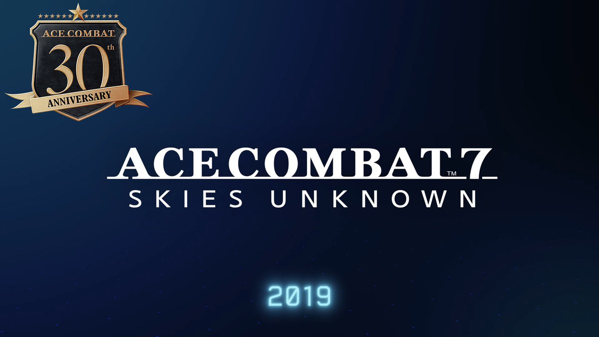 Here's the memorial video for ACE COMBAT 7, which launched on January 17, 2019. Enjoy the thrilling aerial combat with enhanced strategic depth ACE COMBAT 7! #ACE7 #ACECOMBAT #ACE30th