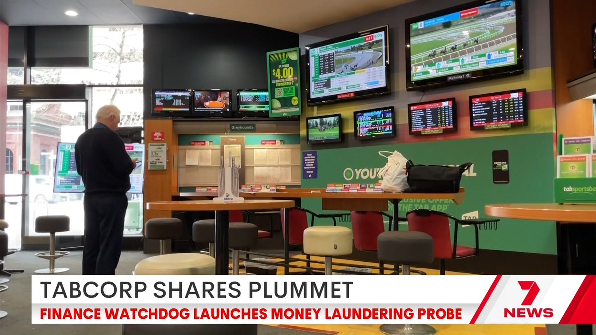 The Gillon McLachlan-run Tabcorp is facing bombshell money-laundering accusations. Laura Turner has the details.