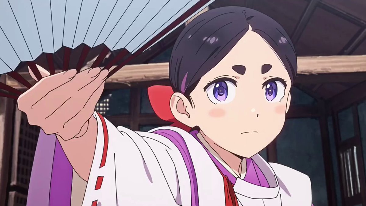 "The World is Dancing" will premiere premiere on July 2. Directed by Toshimasa Kuroyanagi at Cygames Pictures. Inspired by the life of Zeami (1363-1443), founder of Noh theater. New trailer >>