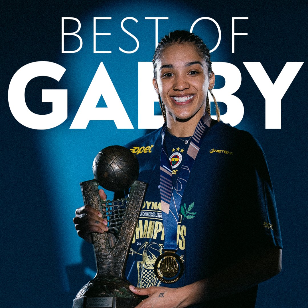 Another season. Another masterclass. 👩‍🏫 Watch gabby williams 👻 cook all season long 🍳 #EuroLeagueWomen x Fenerbahçe Opet