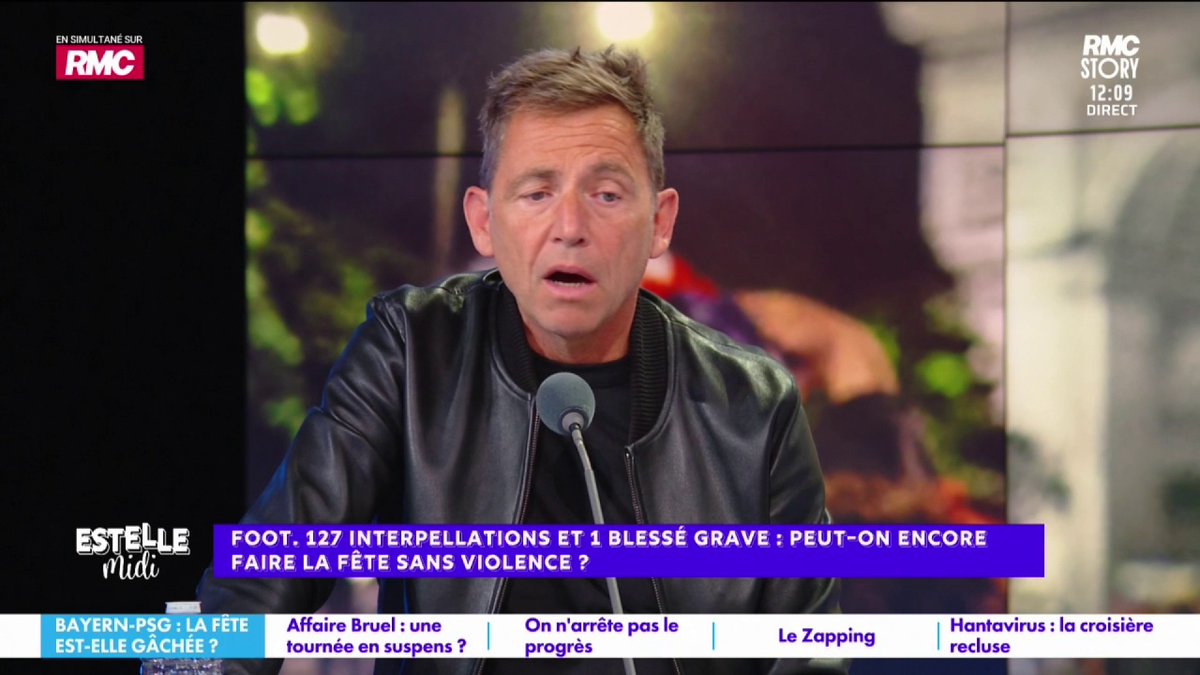 ⚽ Nuit de violences après Bayern-PSG 🗣️ Daniel Riolo n’est pas étonné: "L’année dernière, c’étaient des scènes de pillage, de destruction… Cela ressemblait à de la barbarie. Hier soir, c’était moins. Pour le 30 mai, ça va être terrible." #EstelleMidi