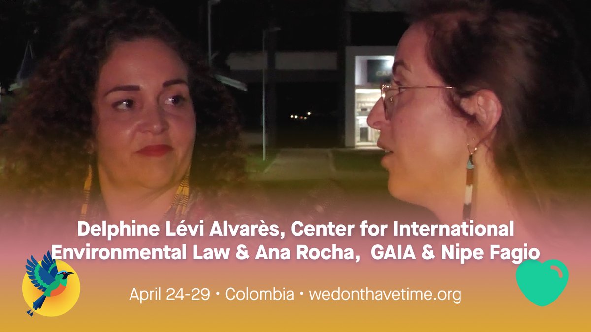 Petrochemicals are no longer a "Plan B" — they have become the lifeline of the fossil fuel industry.🛑 Delphine Lévi Alvarès (Center for International Environmental Law) and Ana Rocha (GAIA -Global Alliance for Incinerator Alternatives) explain how plastics and ammonia block the 1.5°C goal. Watch more from Santa Marta on We Don't Have Time: