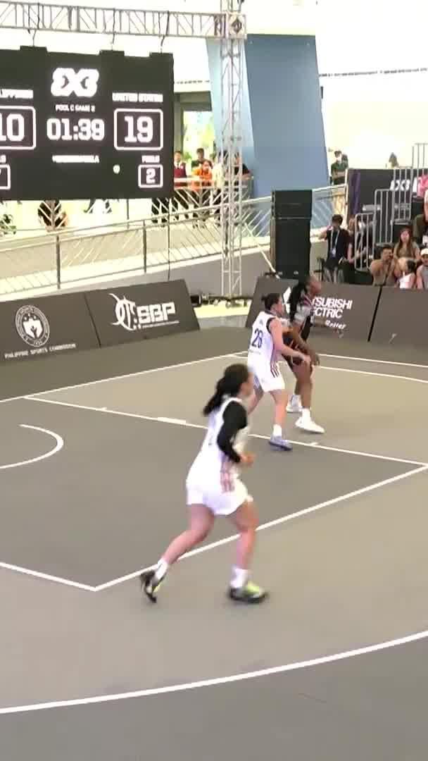 MIKAYLAH WILLIAMS SEALS IT FOR 🇺🇸 USA! #3x3WSManila #3x3WS