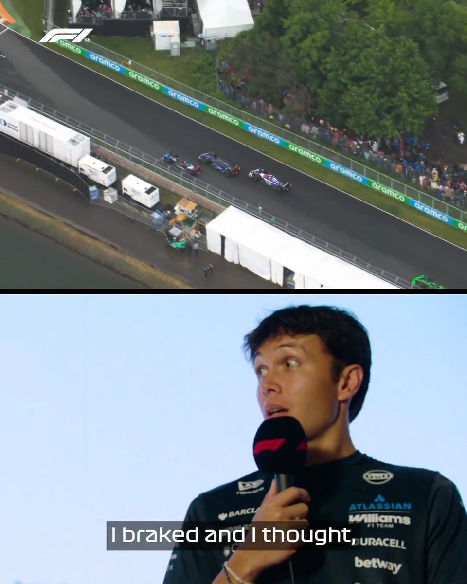 Awesome Alex! 😮‍💨 Albon's impressive double-overtake at the 2024 Canadian Grand Prix has been voted the Crypto.com best overtake of the last five seasons 👏 #F1