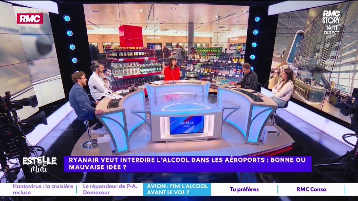 ✈️ Les incidents se multiplient à cause de l’alcool dans les avions 🗣️ Daniel Riolo: "Je ne comprends pas que ces gens-là ne se voient pas faire payer très cher le fait d’handicaper tout le monde. Il faut qu’ils s’en souviennent à vie." #EstelleMidi