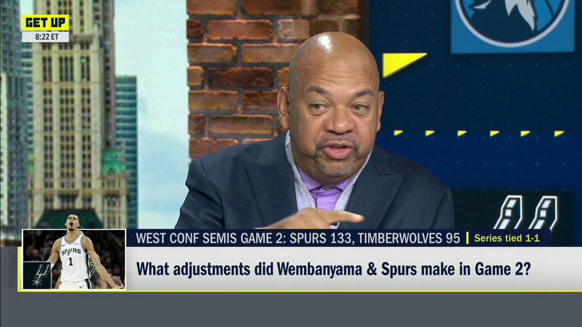 "[Victor Wembanyama] hates losing at a level that reminds me of the GOATS. ... He wanted to crush them." Michael Wilbon reacts to the Spurs' 133-95 Game 2 win vs. the Timberwolves 👀