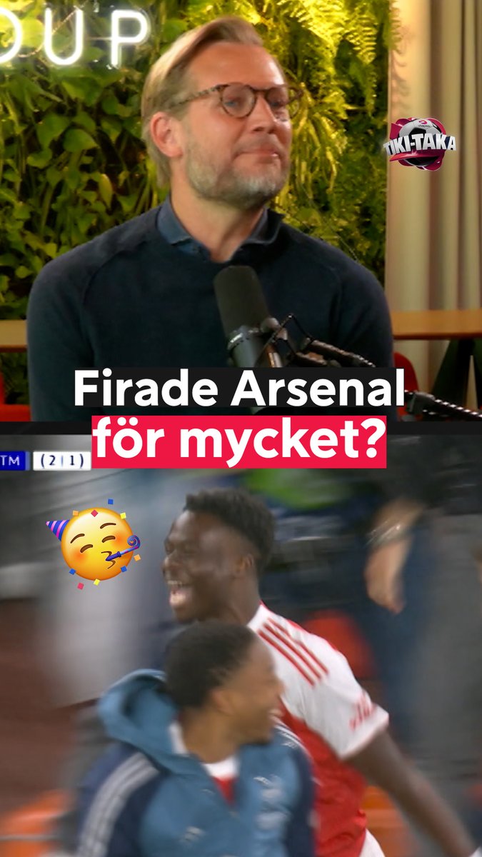 "Vad Arsenal än gör så är det fel" 🤷‍♂️ Håller ni med experterna om Arsenals firande? 🤔 #tikitaka