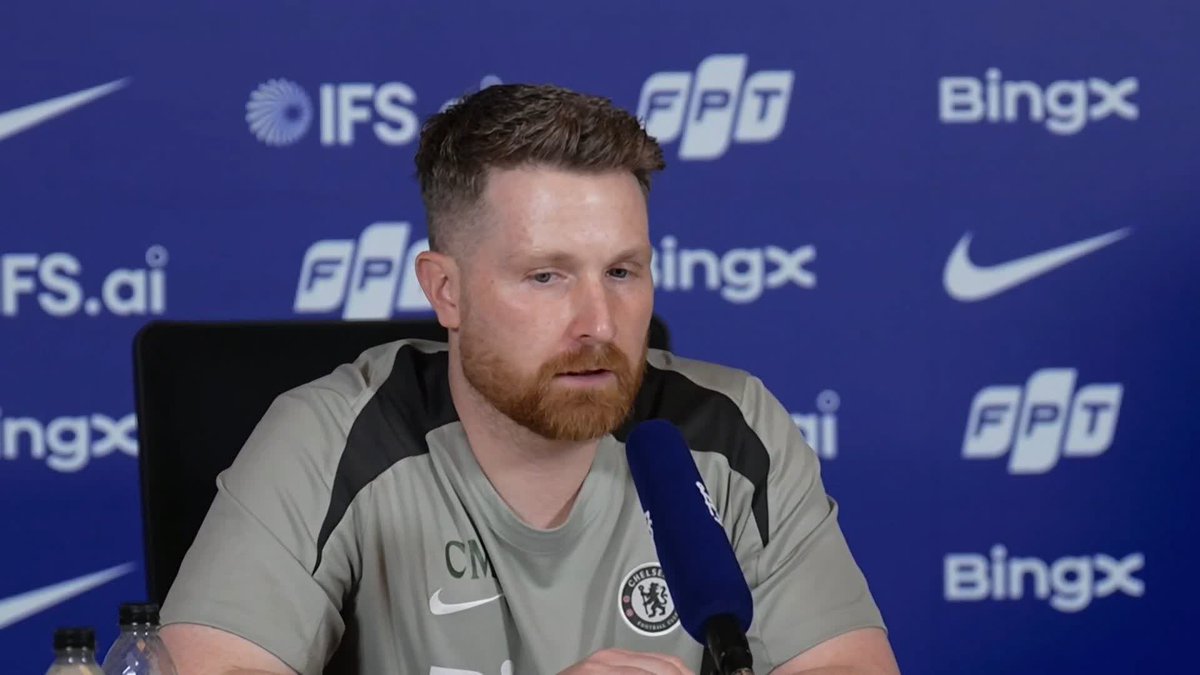 Calum McFarlane provides injury updates on Levi Colwill, Reece James and Jesse Derry ⤵️
