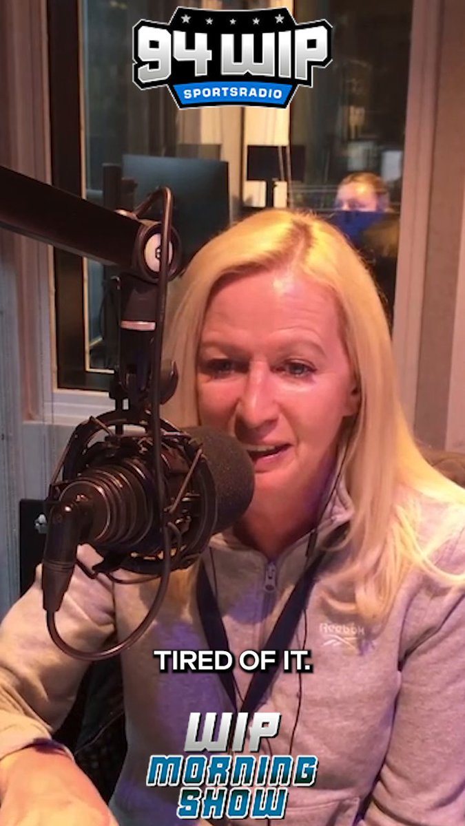 Rhea Hughes blames Joel Embiid more than Daryl Morey for the Sixers' playoff struggles and even apologized to Jon Ritchie upon hearing the star center would not play in Game 2 for "soreness."