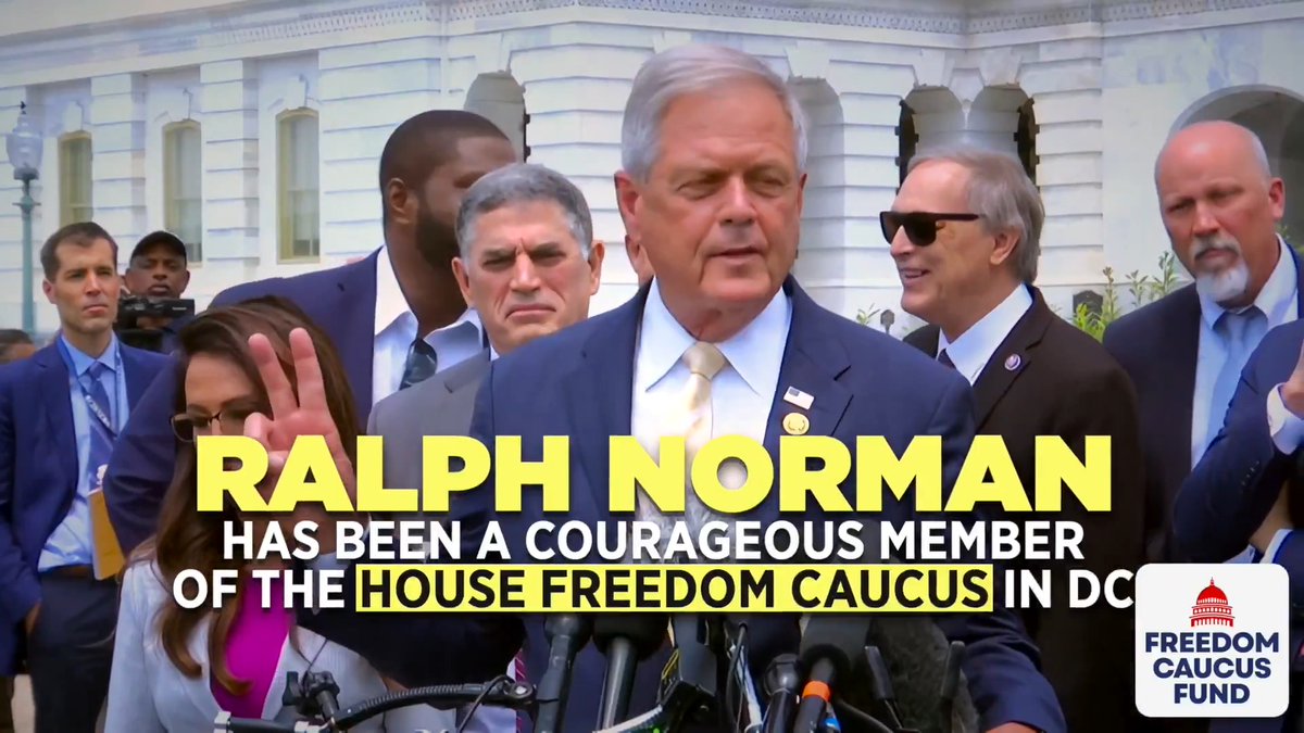 As Governor, Ralph Norman will make real conservative change for South Carolina. Vote Ralph Norman for Governor on June 9.