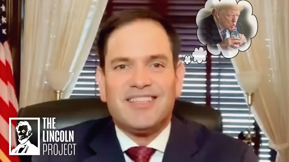 One day Marco Rubio will try to pretend these 4 years never happened, but we will all remember Little Marco.